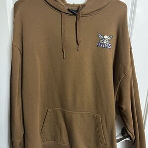 Vans Brown Hoodie for Men